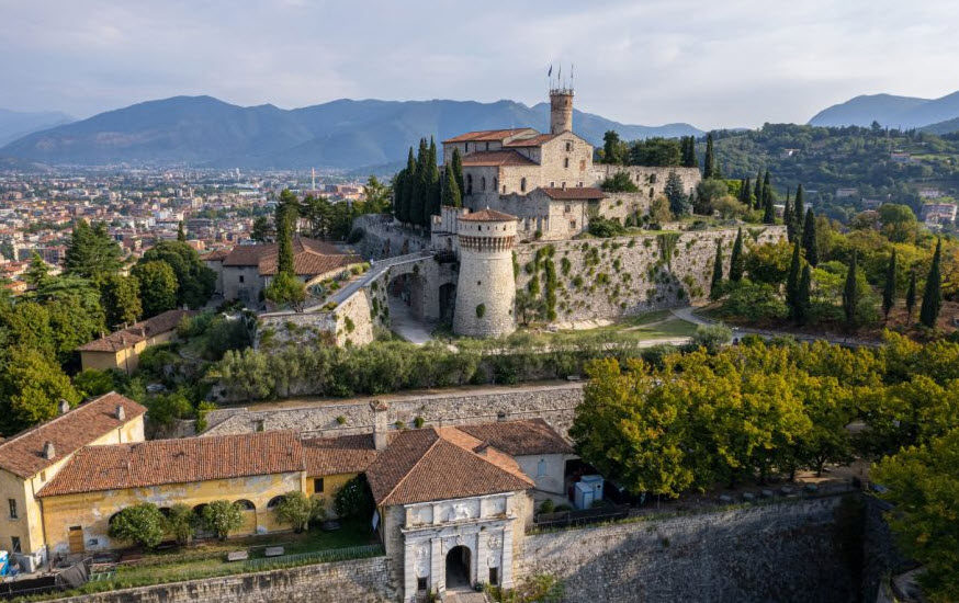 Castello di Brescia, Italy